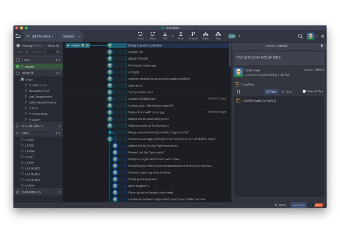 RPi to BlockchainDB – screenshot 10