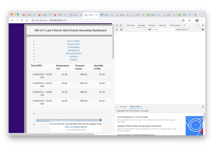 RPi to BlockchainDB – screenshot 7