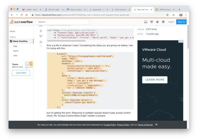 RPi to BlockchainDB – screenshot 8