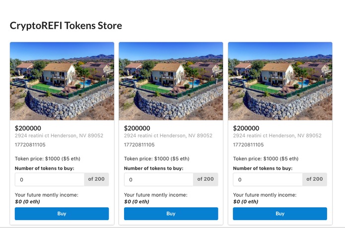CryptoREFI – screenshot 2