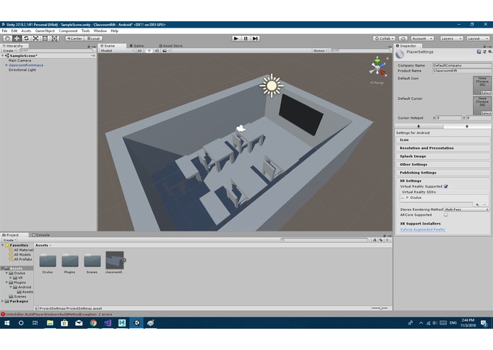 VRClassroom – screenshot 4