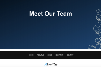 Team Resume Website