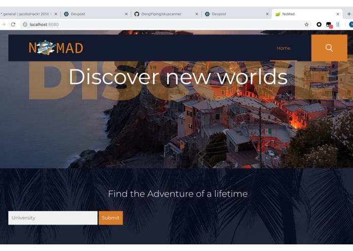 NOMAD – screenshot 1
