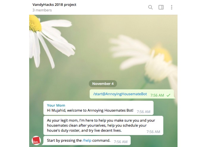 Annoying-Housemates-Bot – screenshot 2