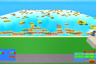 Human Impact Ocean Model Generator