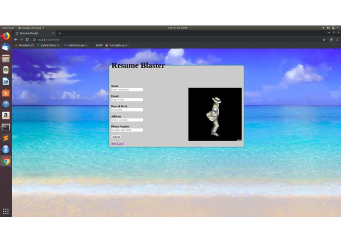 Resume blaster – screenshot 1
