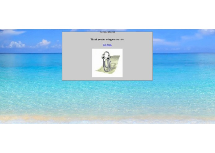 Resume blaster – screenshot 3