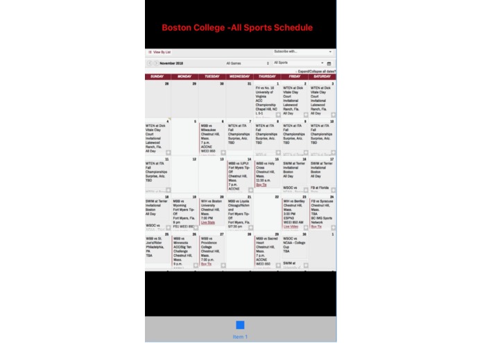 BC Sports – screenshot 2