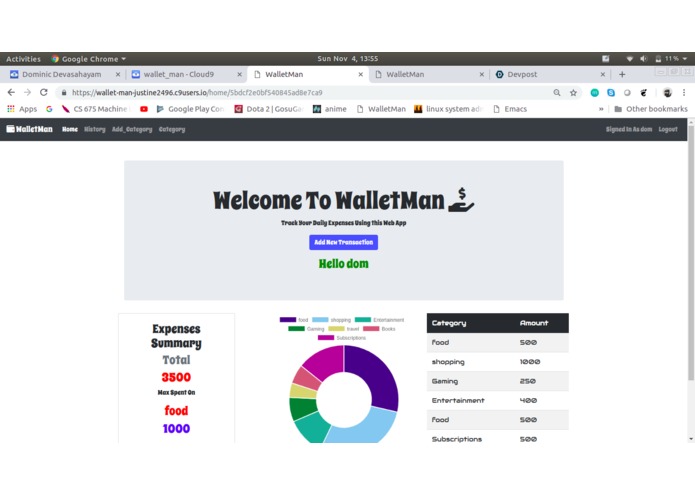 WalletMan – screenshot 2