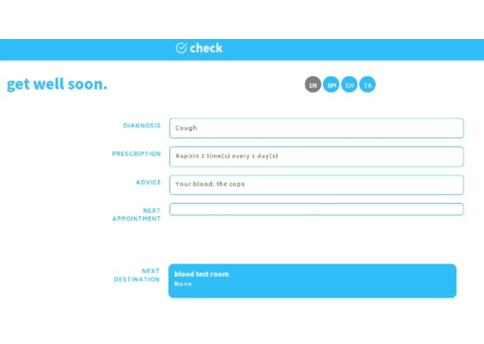 check – screenshot 1