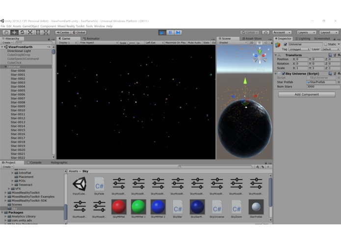 iET, Immersive Exoplanet Telescope – screenshot 4