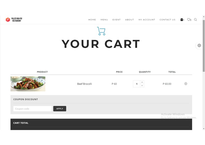 Paluto Po! Restaurant Online Ordering System – screenshot 4
