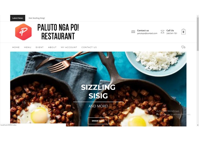 Paluto Po! Restaurant Online Ordering System – screenshot 2