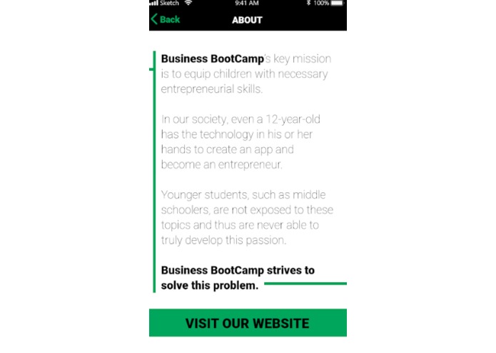 Business Bootcamp App – screenshot 3