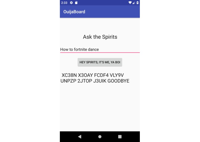 Dumb Ouija Board – screenshot 1
