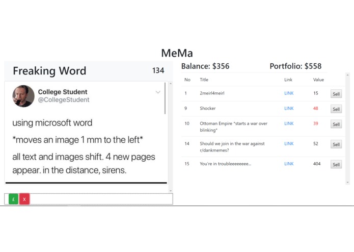 MeMa – screenshot 1