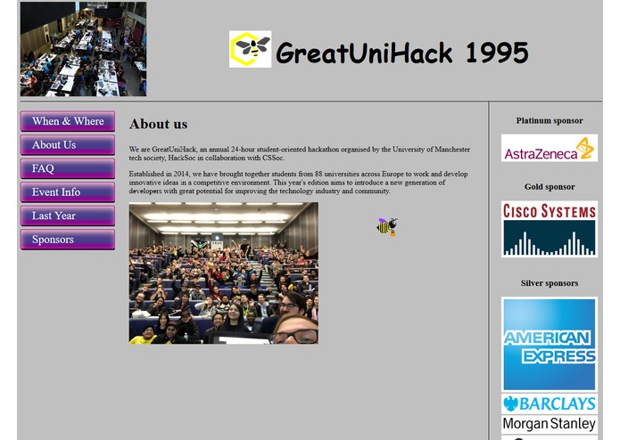 GreatUniHack_1995 – screenshot 1