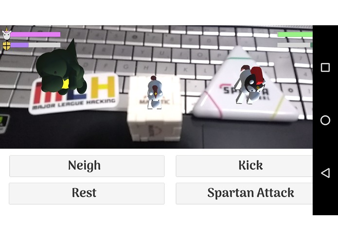 Unicorns VS Dinosaurs AR – screenshot 3
