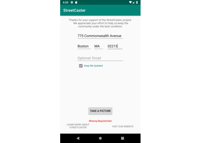 Streamlining & Enhancing Boston's StreetCaster Program – screenshot 1