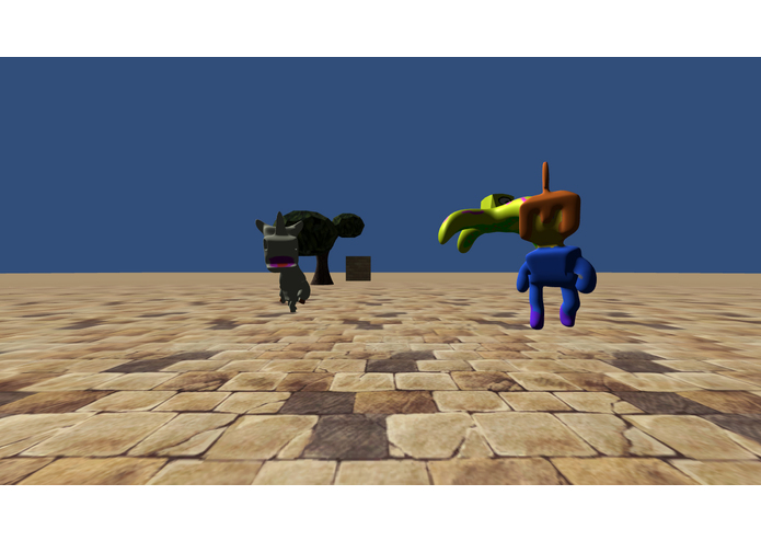Dino vs. Spartan – screenshot 1