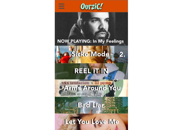 OurZic – screenshot 2