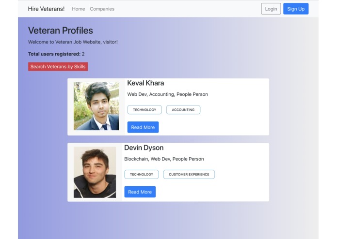 jobs4veterans – screenshot 3