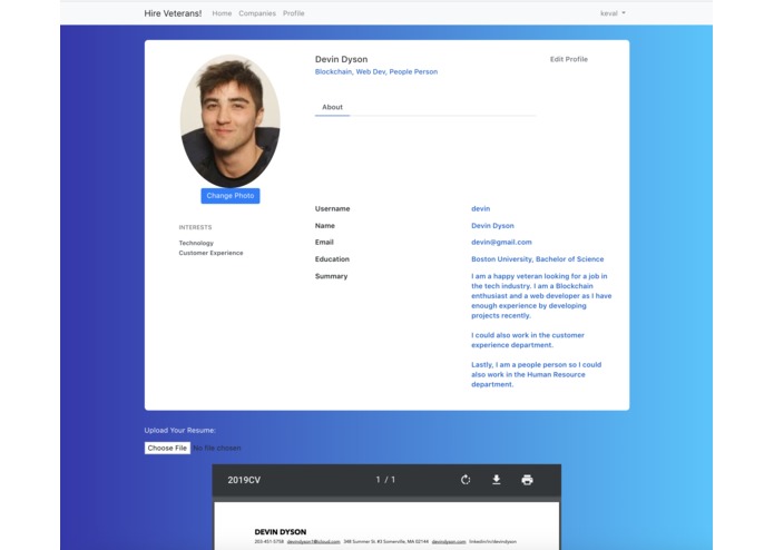jobs4veterans – screenshot 5