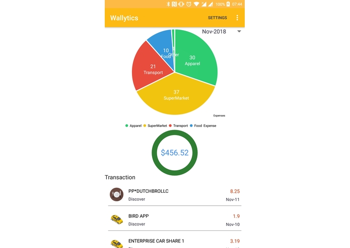 Wallytics – screenshot 6