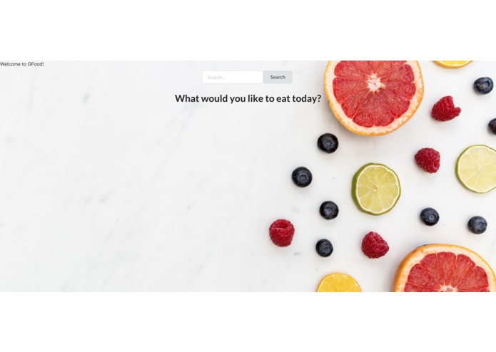 GFood – screenshot 2