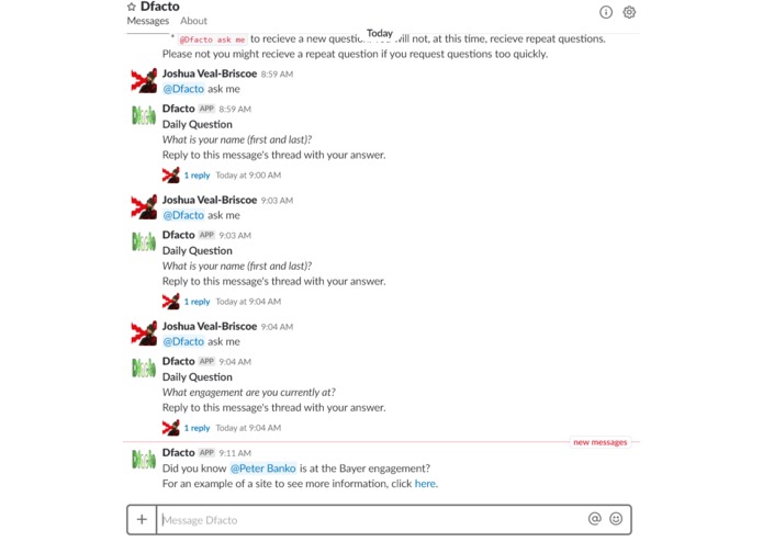Dfacto – screenshot 1