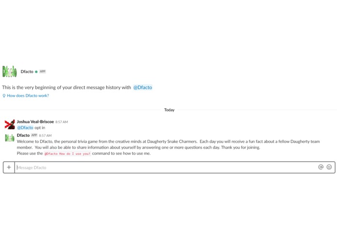 Dfacto – screenshot 2