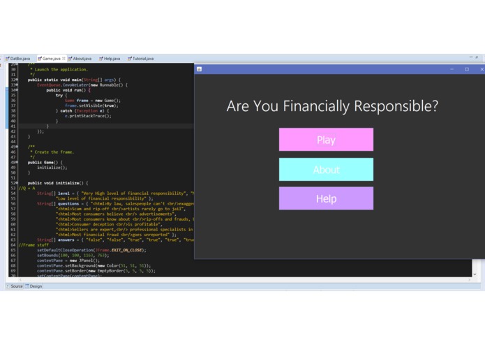 Are You Financially Responsible (Technica Project) – screenshot 1
