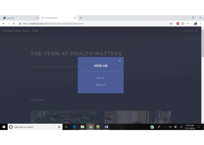 Health Matters – screenshot 3