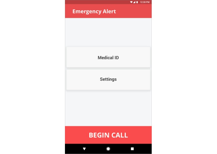 Emergency Alert – screenshot 1
