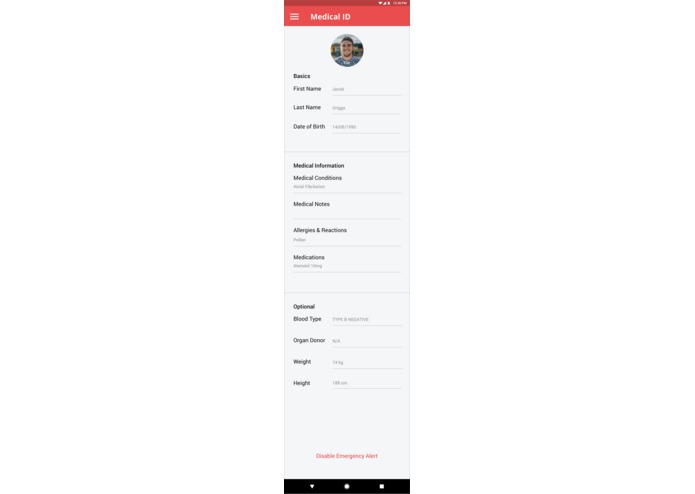 Emergency Alert – screenshot 2