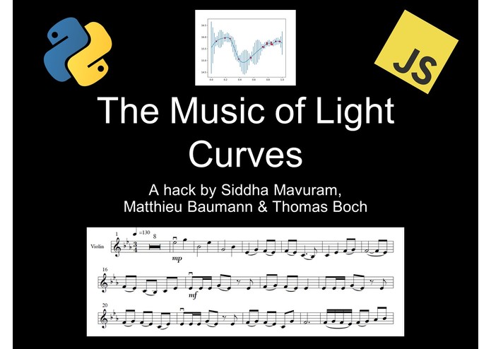 The Music of Light Curves – screenshot 1