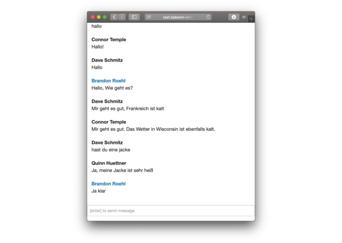 babelON – screenshot 1