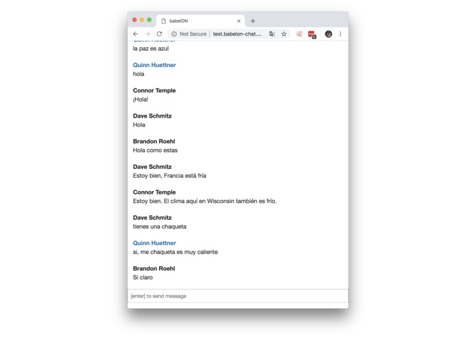 babelON – screenshot 2