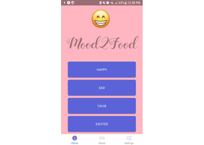 Mood2Food – screenshot 1