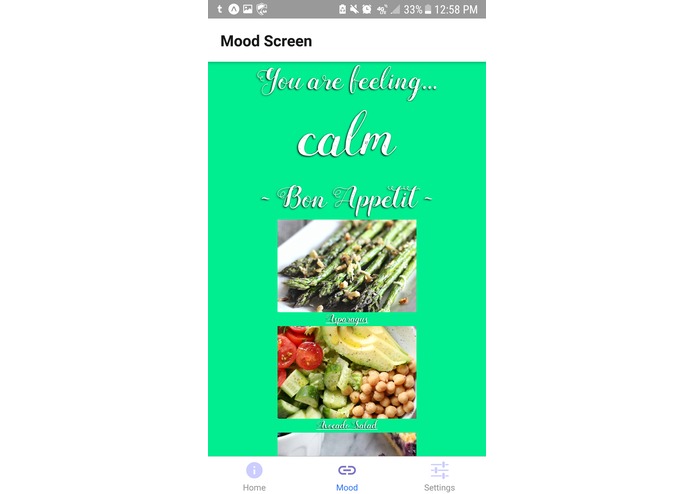 Mood2Food – screenshot 3