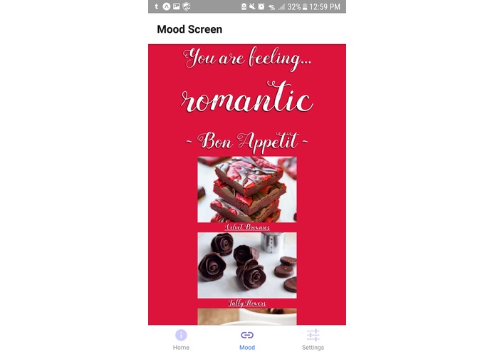 Mood2Food – screenshot 4