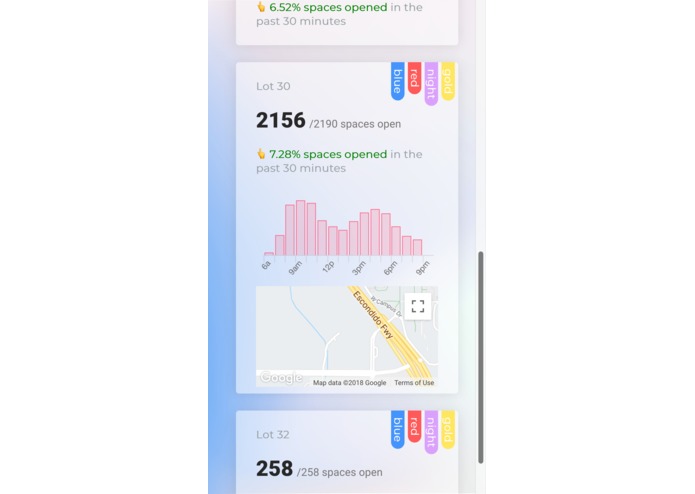 UCR Parking – screenshot 2