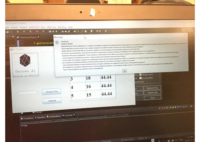 GenomeAi – screenshot 1