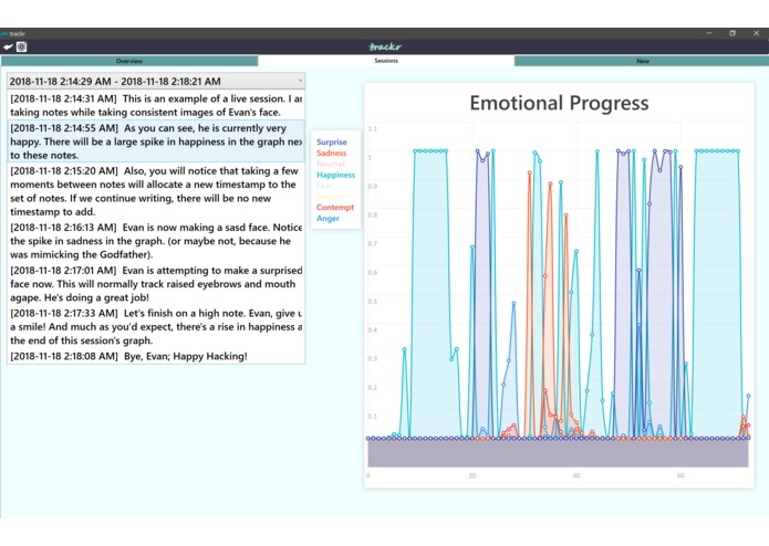 trackr – screenshot 5