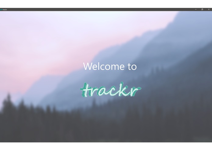 trackr – screenshot 1