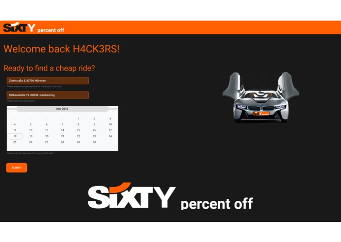 SIXTy percent off – screenshot 2