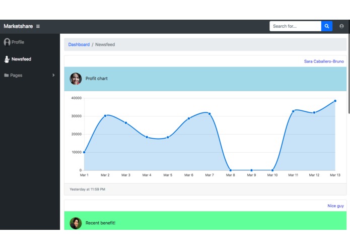 Marketshare – screenshot 2