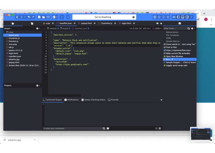 Capital One Chrome Extension (Pikachu Team - Table 8) – screenshot 5