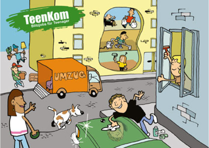 TeenKom - Blitzjobs für junge Menschen – screenshot 1