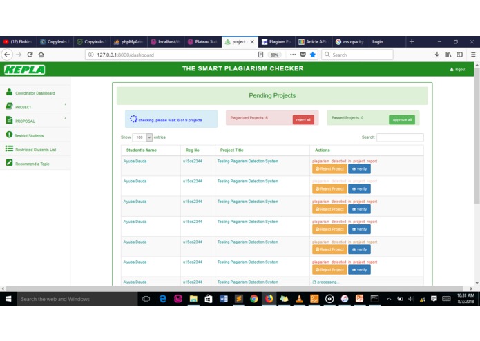 KEPLA: THE SMART PLAGIARISM CHECKER – screenshot 1